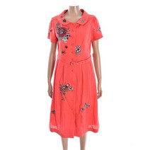 비꼴리끄 NC02 린넨자수원피스 b182wo3030750