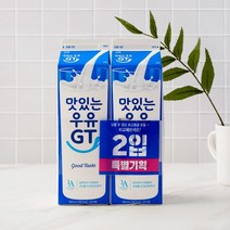 [메가마트]남양 맛있는 우유 GT 900ml*2, 1개