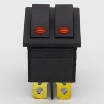 로커 스위치 벨트 캣아이 2 갱 더블 1 개입, 한개옵션0