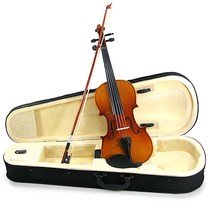 와이든 입문 연습용 바이올린 4/4 케이스 포함, 브라운 + 블랙, 22W1584