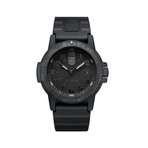 루미녹스 XS.0321.BO.L 레더블랙 씨터틀 자이언트 0320시리즈 남성 우레탄 쿼츠 44mm
