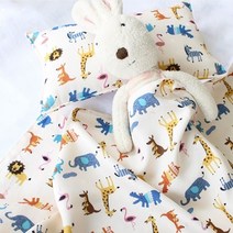 거즈블랭킷 아기 유아 아가 여름 풍기 인견 낮잠 이불 겹이불 L_[230308EA], 공룡