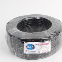 조명천지 VCTF전선 1.5 SQ X 2C 100M 에스엔씨전선, 1개