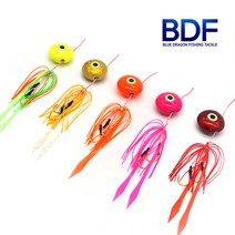 청룡조구 참돔 타이라바 헤드 스커트 세트 45g-150g, 핑크-120g, 120g