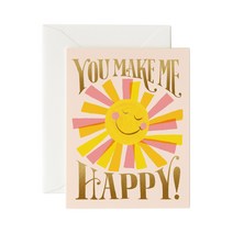 라이플페이퍼 You Make Me Happy Card 사랑 카드, 단품