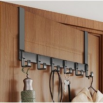 래븐 깔끔 스퀘어 도어 행거 후크, 롱타입6후크, 1개