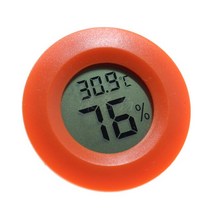 온도계 온도계측기 미니 LCD 디지털 습도계 가정용 냉장고 온도 감지기 기기, 한개옵션1, 05 Red