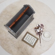 [스페이드가구] 엔틱가구 그레이빈티지 신문대 잡지꽂이 앤틱바구니, 상세 설명 참조