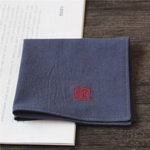 명품손수건 남자 등산 손수건 행거칩 면 자수 씰 맞춤 이름 면 골동품 작은 사각형 수건