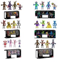프레디의피자가게 신제품 5 Fnaf 박 보안 위반 액션 피규어 보니 폭시 Fazbea 5039559095, C With Original Box
