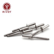 리벳 패스너 M6.4x10/12/13/15/16/18/20/25/30/35mm 304 스테인레스 스틸리벳 리머신 라운드 돔 헤드 폐쇄, 03 6.4x13mm_01 10 Pcs