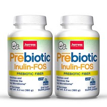 자로우포뮬러스 프리바이오틱 이눌린 FOS 180g 6 4온스 2팩