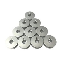 Pfaff 모델 가정용 산업용 재봉틀용 알루미늄 보빈 9033a Cutex 10개