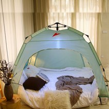 난방텐트 겨울 침대 방한 텐트 보온 실내 따뜻한 동계