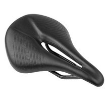 산악 자전거 안장 쿠션 패드 MTB 도로 자전거 시트, 24cmx15.5cmx7.5cm, 탄소 섬유, 검은색