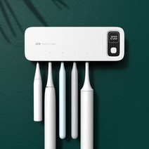 칫솔소독기 휴대용칫솔살균기 UV 자외선 벽걸이 휴대용살균칫솔건조기, KOREA, 화이트-UVC Sterilizer