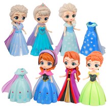 엘사장난감 안나장난감 엘사피규어 안나피규어, 클립인형2