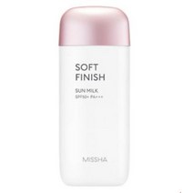 미샤 올 어라운드 세이프 블록 소프트 피니쉬 선밀크 SPF50+/PA+++, 70ml, 4개