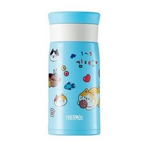 써모스 마이 디자인 보틀 JMZ-351K-LB, 라이트블루, 350ml