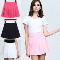 여성 소녀 주름 스커트 테니스 지퍼 요가 배드민턴 스포츠 팀 유니폼 학생 짧은 드레스 내부 반바지 하이 웨이스트 원피스 치마 골프