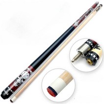 당구큐 큐케이스 당구용품 블랙 13MM, 13MM Bailong 큰 머리 막대