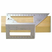 콤비네이션스퀘어 목공 측정 직각도 평면도 검사용 금긋기 연귀, 색상:[색상]본상품