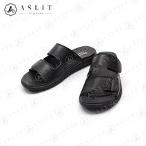 셀러허브 패션 [애슬릿] 발 편한 남자 투 벨크로 스트랩 교사 슬리퍼