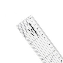 JStrading 의상학과 신학기 준비물 미싱 재봉틀 의류부자재, 58-1. 시접자 (15cm)