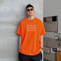 100%순면남성 포트나염반팔상의루즈핏티셔츠트렌드