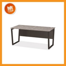 멜론 책상 서랍별도 (학생 컴퓨터 사무실), W1200 X D800 X H720:콘크리트+블랙