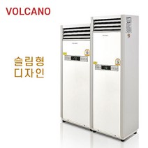 볼케노 전기온풍기12평 VK-123 스탠드형 가정용 업소용 저소음 절약난방 슬림형 히터 ND