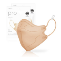 아에르 프로 방진 마스크 2급 KA100N, 40개, 베이지