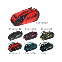 요넥스 테니스 라켓 가방 6PK 2단 라켓백 토트백 BAG2222R, 레드x블랙