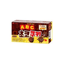 롯데제과 ABC초코쿠키 50g 고급디저트 아이들간식 디저트, 14세트