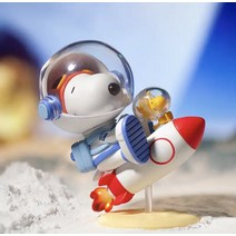 popmart 팝마트 스누피 피너츠 우주여행 시리즈 아트토이 단품 피규어, J개