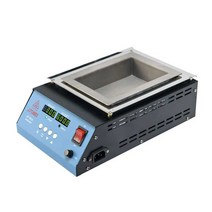 도금 용해로 납떔 용광로 소형 냄비 온도조절 인두기, JF-808A 원형 400W 1.5kg
