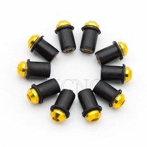 10PCS 5mm 앞 유리 볼트 나사 혼다 CBR 125R 954 RR F4i, 07 금