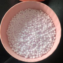 빈백충전재 충진재 쿠션 EPP 카페 쇼파 공방 스폰지 알갱이 비즈 크기 스펀지 공예, 3-5mm 핑크 750g