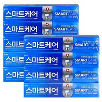 2080치약 스마트케어 190g x 9개 안티프라그 구취제거 충치예방