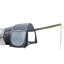 SUV 차량용 테일 게이트 텐트 해치백 캠핑 밴, **무료배송**블랙