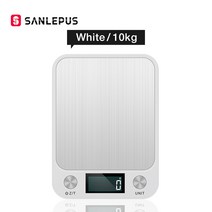가정용 주방용 그람저울 요리저울 전자저울 10kg 정교 디지털 식품 저울, White-10Kgx1g
