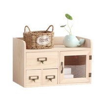 미니 정리대 선반 수납장 식탁 식탁위 정리함, 우드