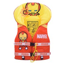[∂LL7] 릴팡 마블 아이언맨 부력보조복 35kg 구명 물놀이조끼 수영 워터파크 어린이 보조 바다 구명의 보트 라이프가드 안전 키즈_h§eEA, 기본⊙옵