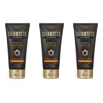 Gold Bond 골드본드 맨 에센셜 하이드레이팅 크림 프레쉬향 남성용 184g 3팩