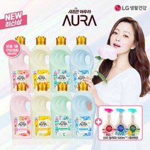샤프란 아우라 1Lx8개+샤프란 스타일러 500ml 1개, 단품