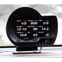 헤드업디스플레이 HUD LCD 자동차 디지털 계기판, 기본