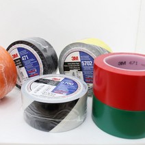 3M 471라인테이프 바닥라인테이프 비닐테이프, 50mm x33M, 검정＋흰색