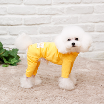 [펫디자인] 싱글스판올인원 8colors 강아지옷추천 강아지올인원, 옐로우