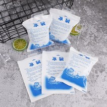블루윙 휴대용 미니 젤 아이스팩 반제품 캠핑용 여행용 200ml, 1개, 1개