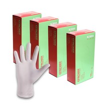 이페이커 타투 왁싱 반영구 의료용 라텍스장갑 100매 10박스, M (손이큰 여성)